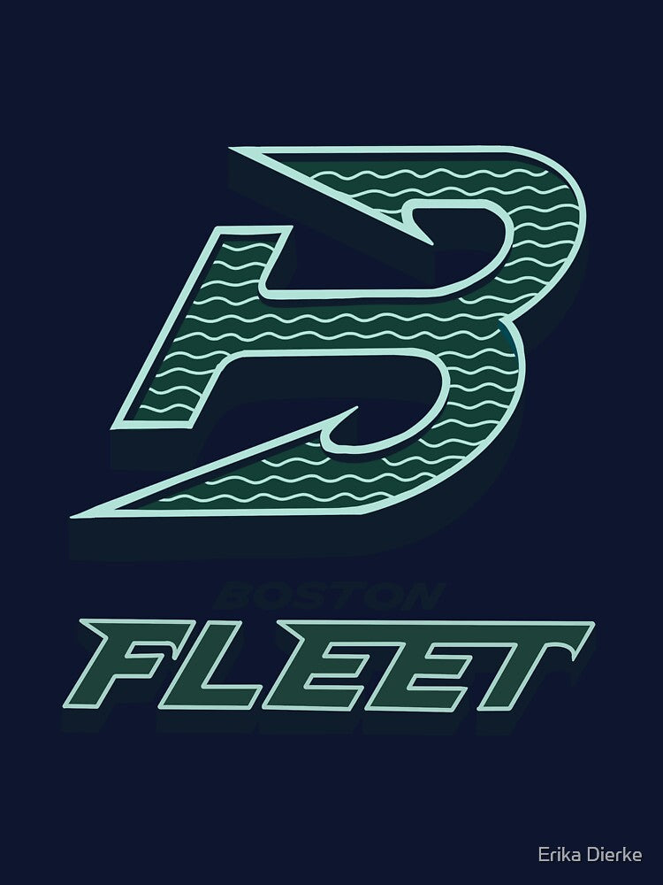 pwhl Boston Fleet logo by Erika Dee
