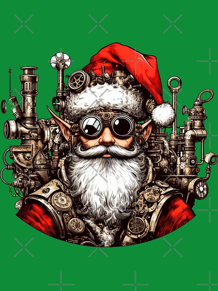 Santa's Steampunk Elf - Ready for Action by organicgal