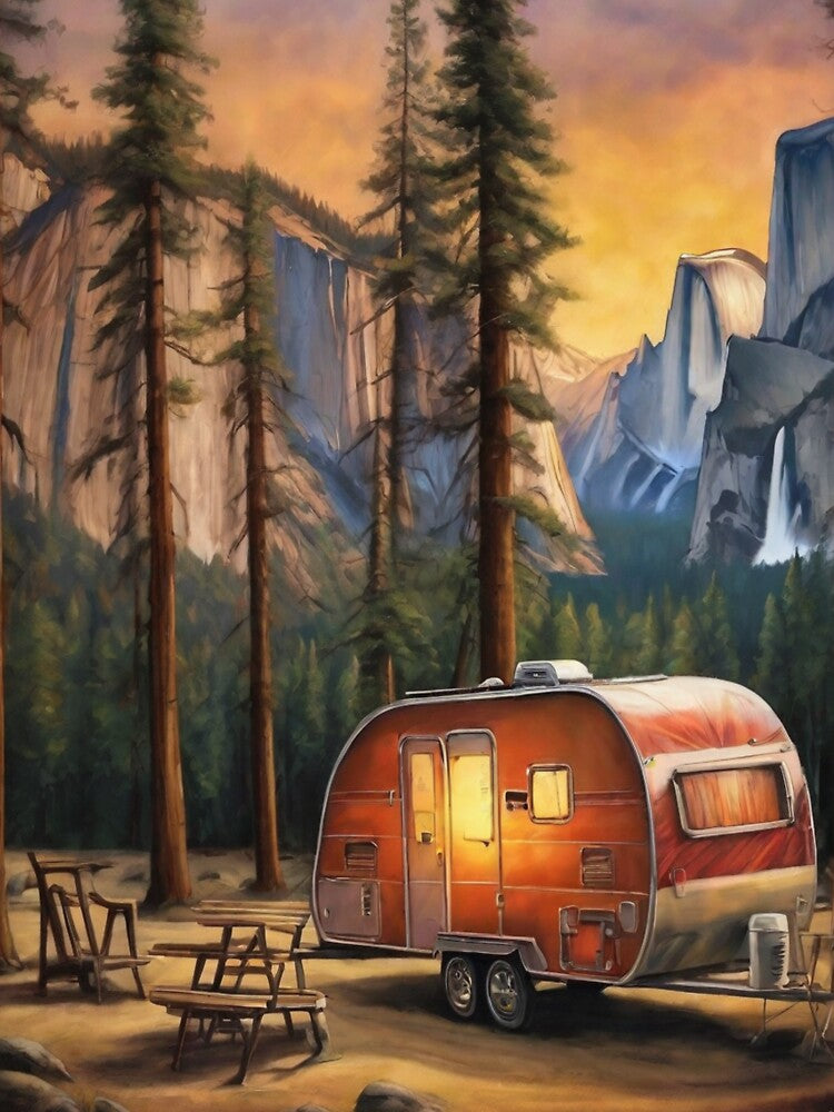 "Trailer Yosemite National Park: Explore the Wild Nature" by Artisticanvas