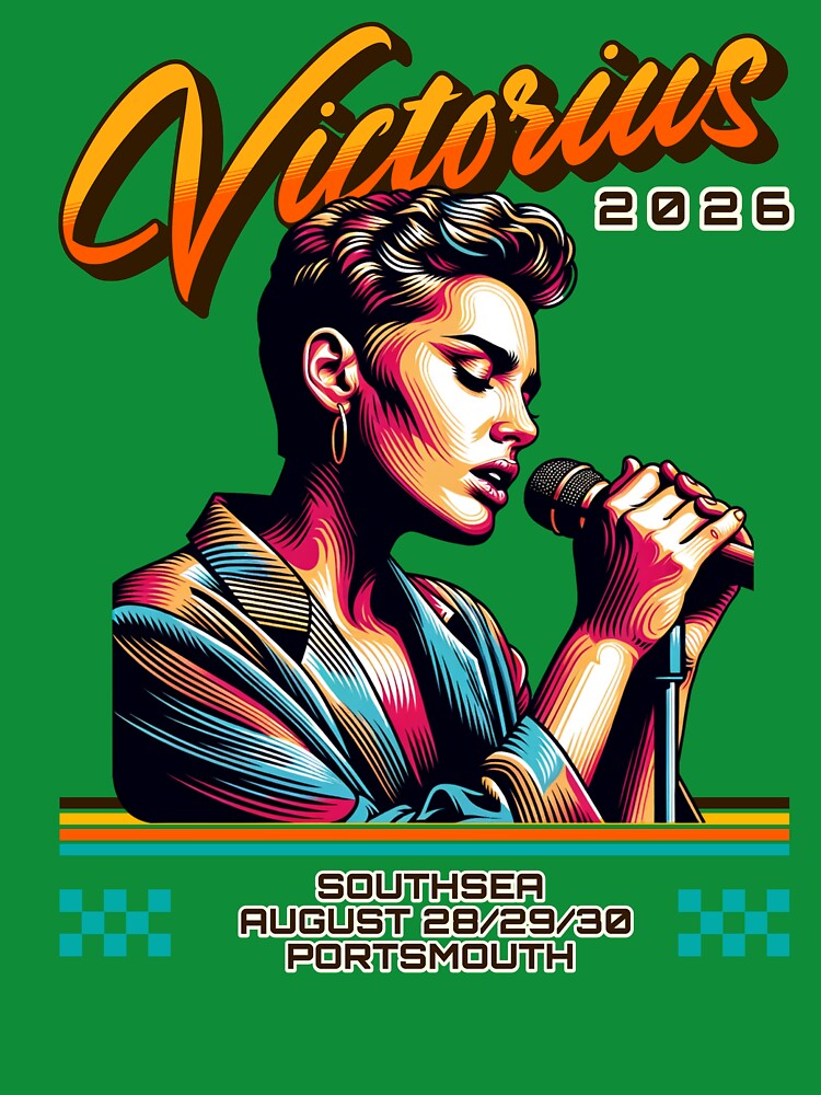 Lady singing Vintage victorious by DuffWebTShirts