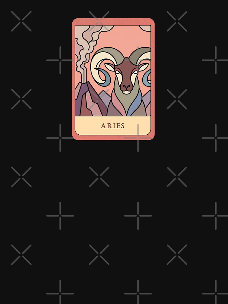 Aries Horoscope Tarot Card by AHOK-lab