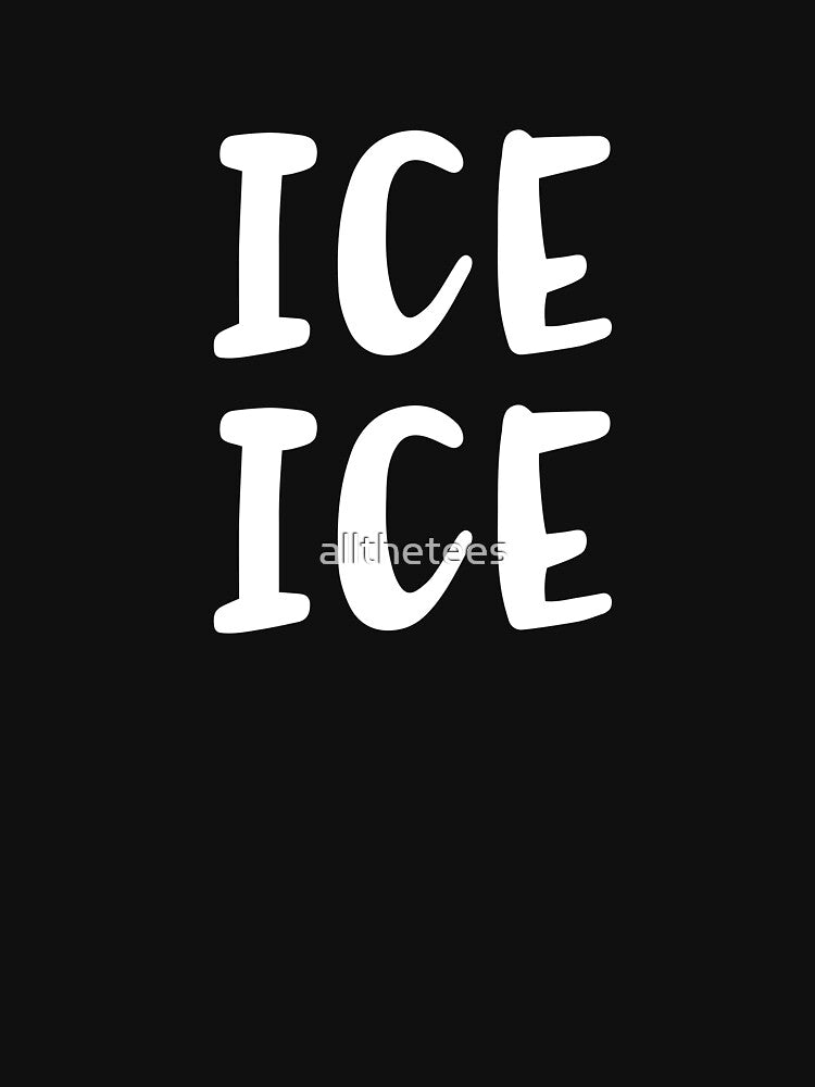 Ice Ice Baby Funny Pregnancy by allthetees
