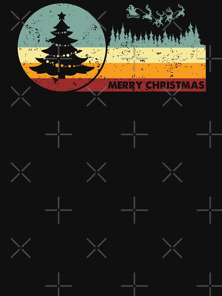 Merry Christmas - Retro Style by Whimsical  Thinker