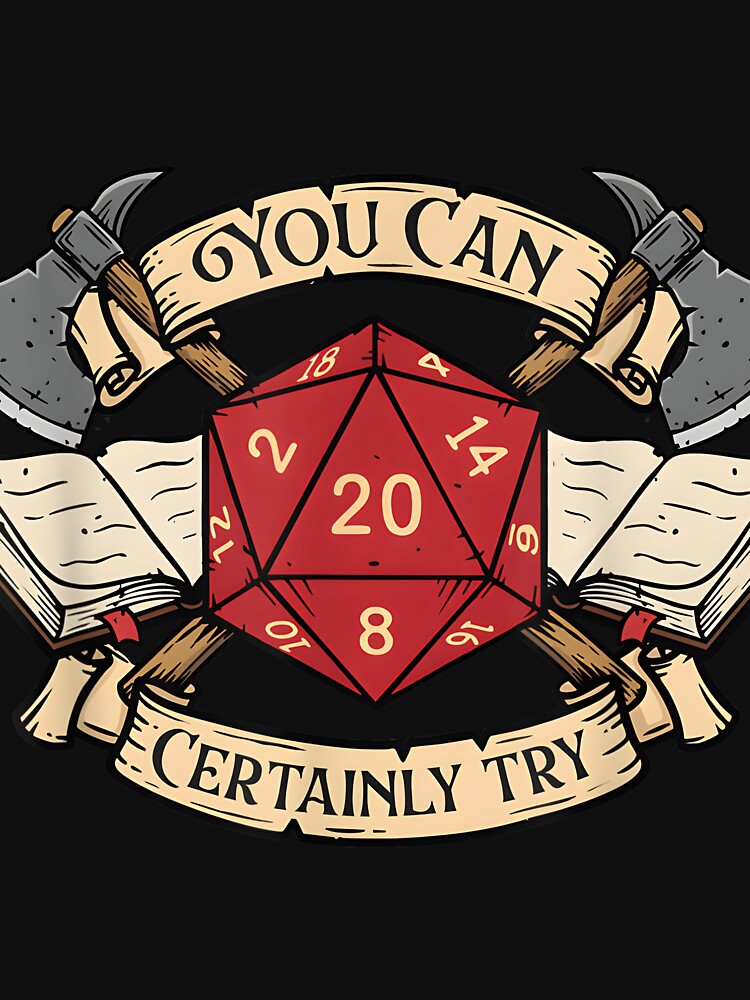 RPG Tabletop Merch You Can Certainly Try - RPG Tabletop Games by Sossima Art