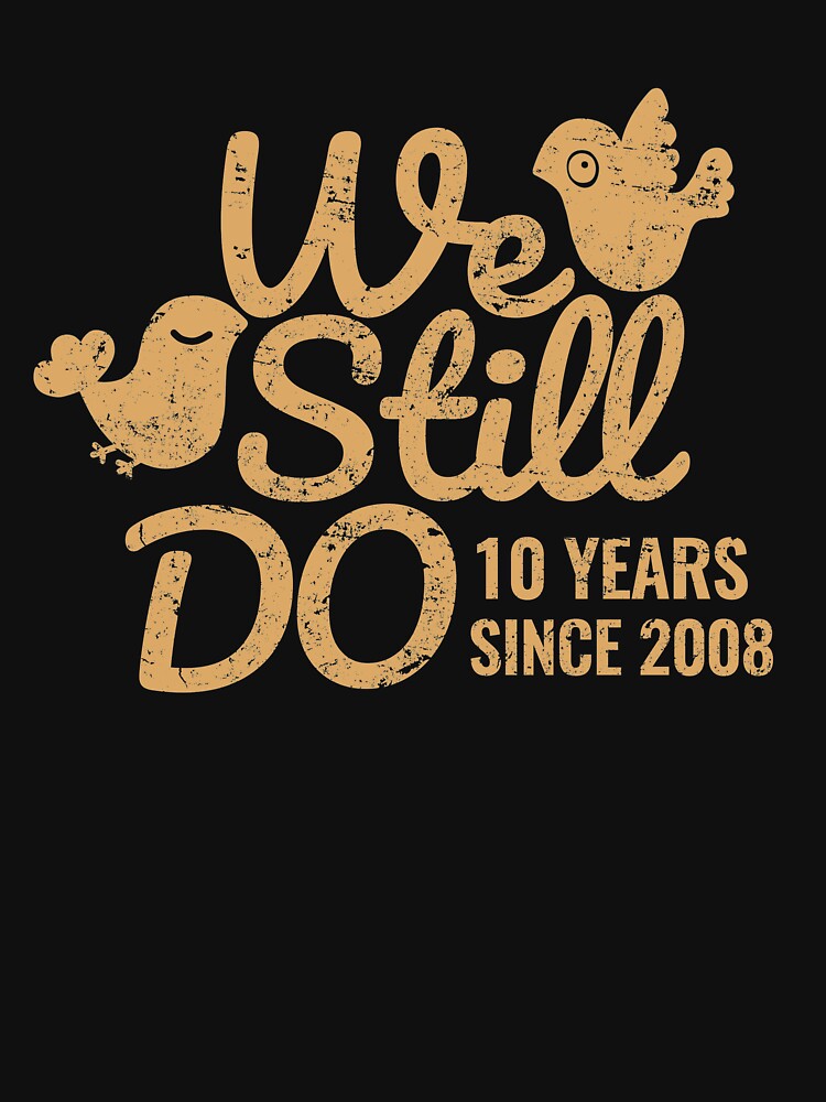 Tin Wedding Anniversary Gift Tee Ten Years of Marriage Couple T-shirt, Phone Cases And Other Gifts by MemWear
