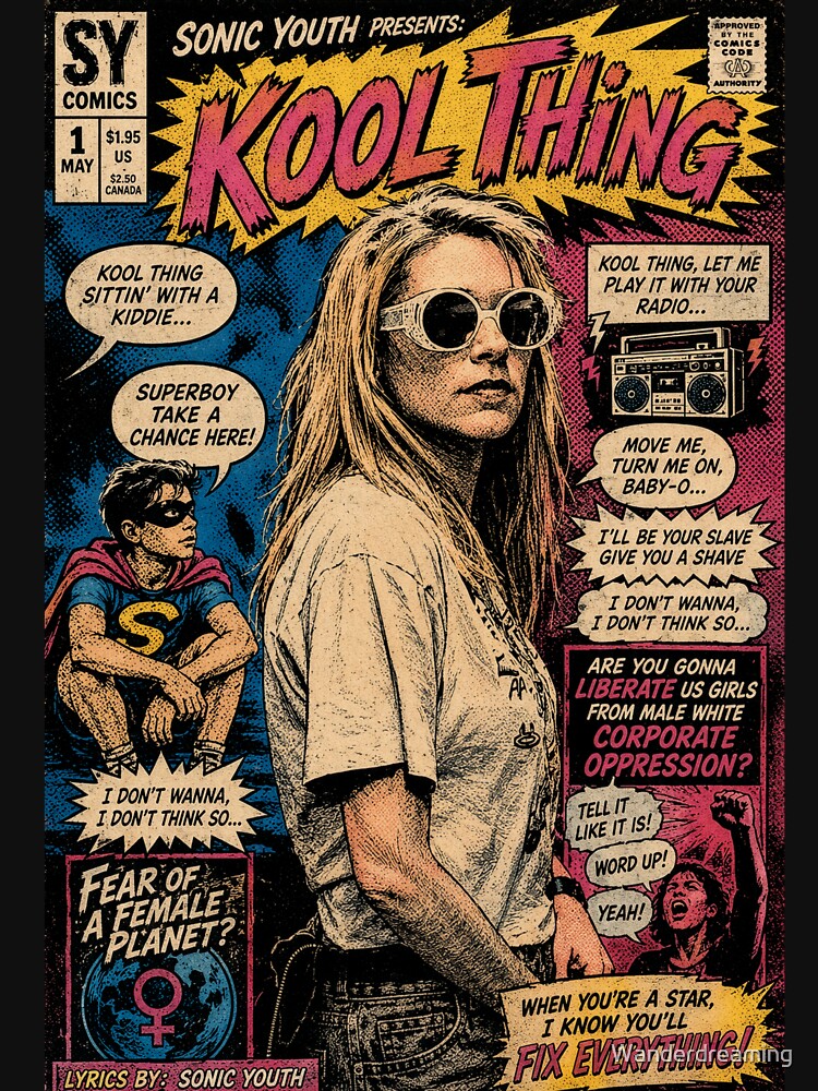 Kool Thing - Sonic Youth Comic by Wanderdreaming