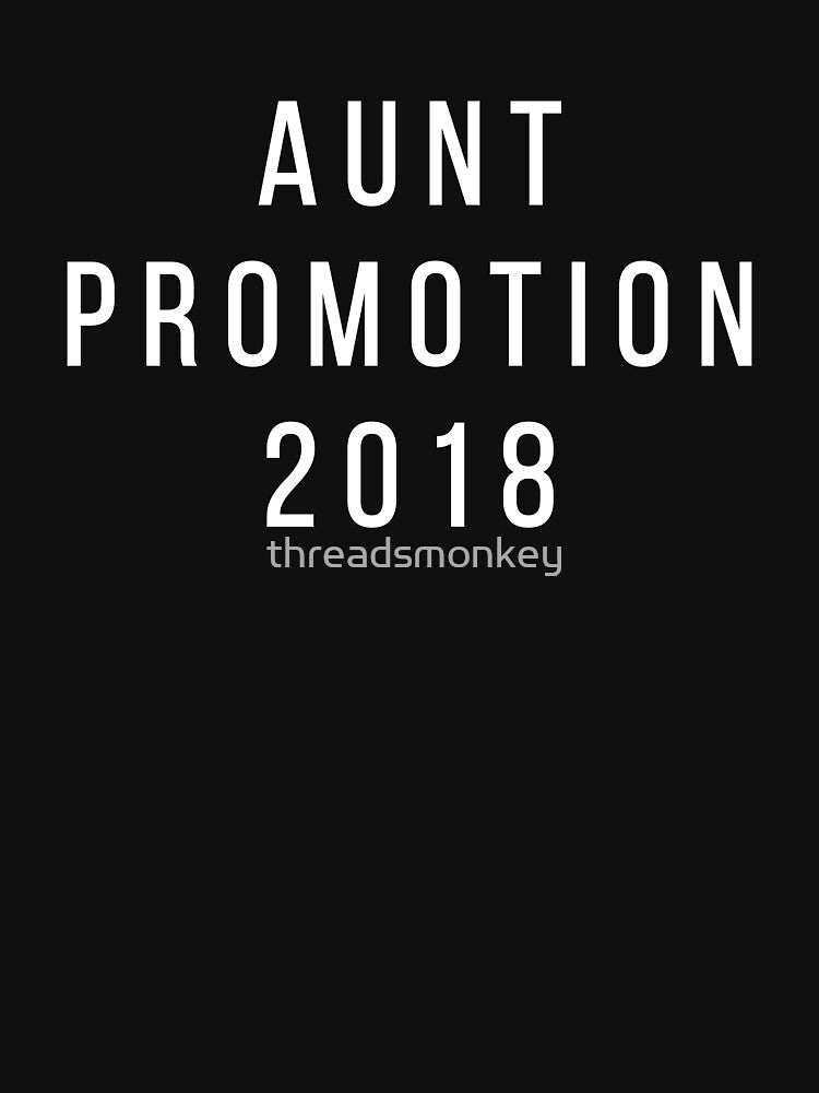 Aunt Promotion  Gift for Aunts Auntie by threadsmonkey