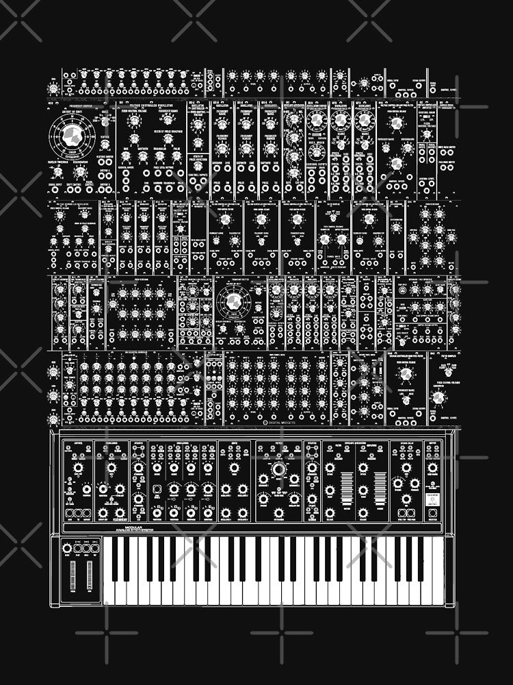 MOOG MODULAR - DARK by digitalmidgets