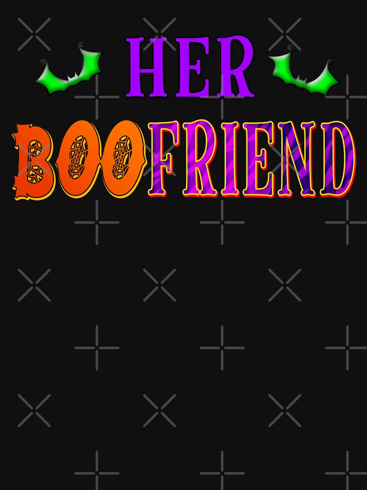 Her Boofriend  Couple Halloween Matching by Nzgiftsandmore