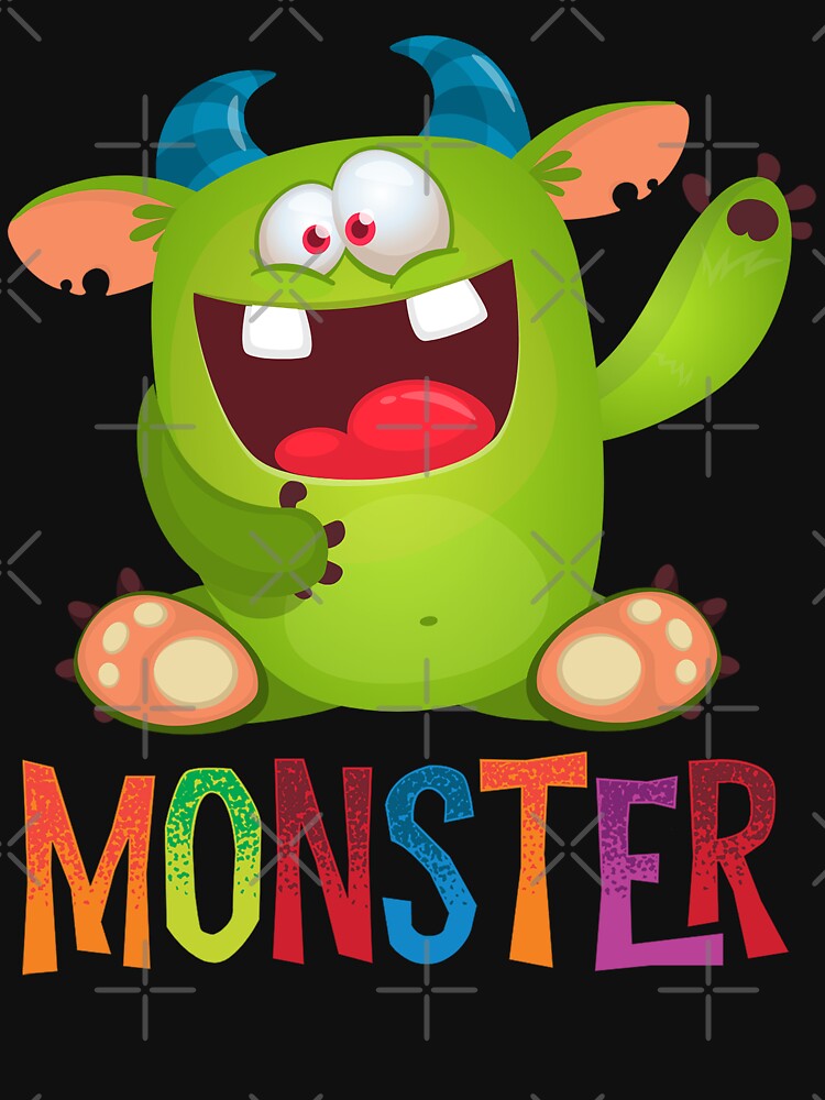 Kids monster design t-shirt by GEEZER