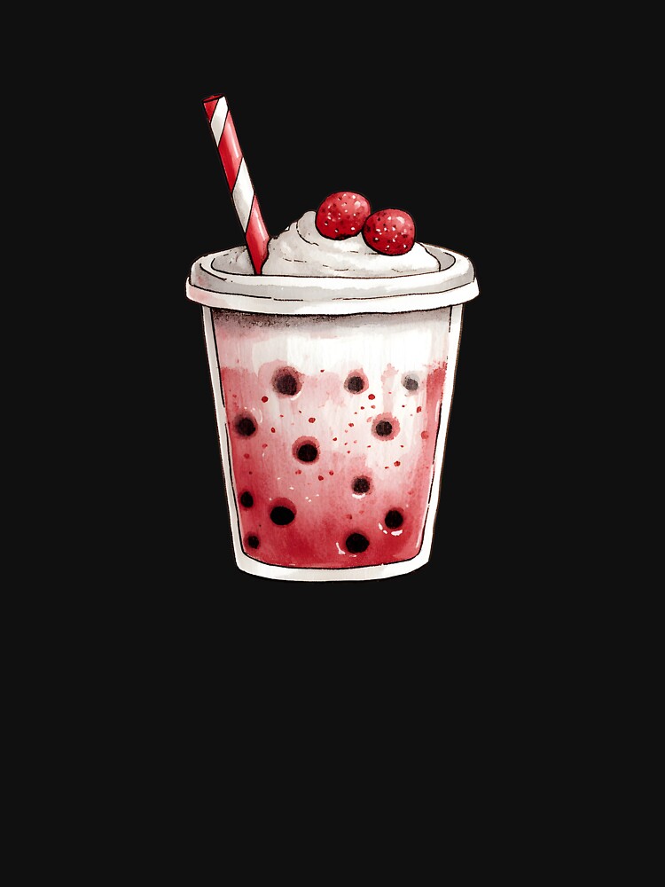 Boba Tea Shirt by viktorijaga