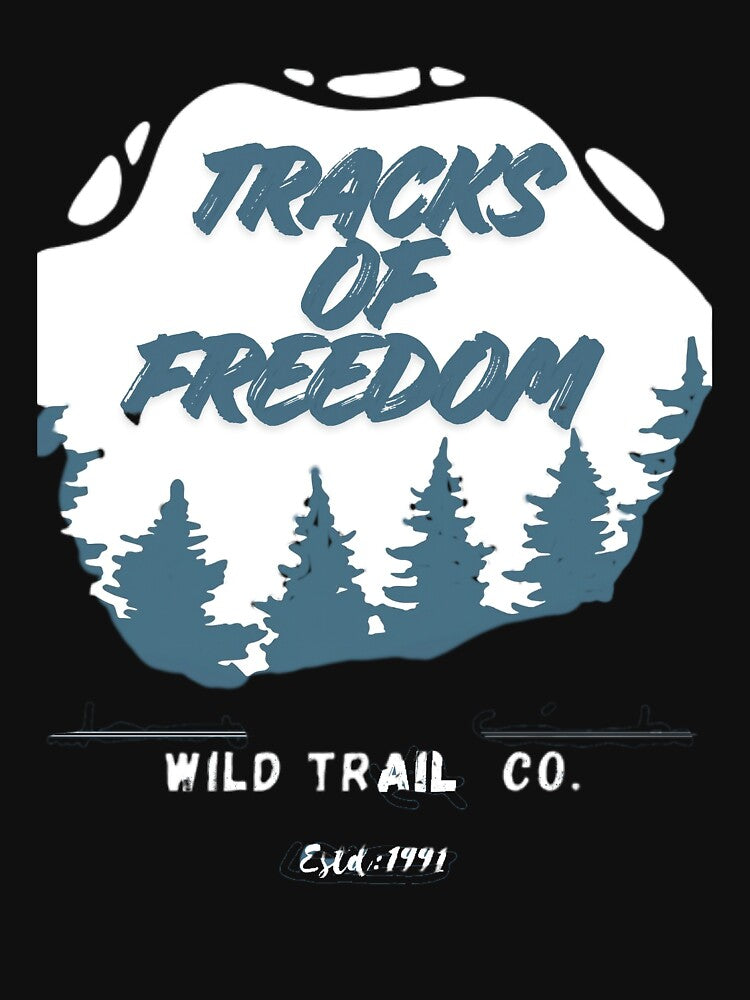 Tracks of Freedom – Wild Trail Adventure Design by IndianShopper
