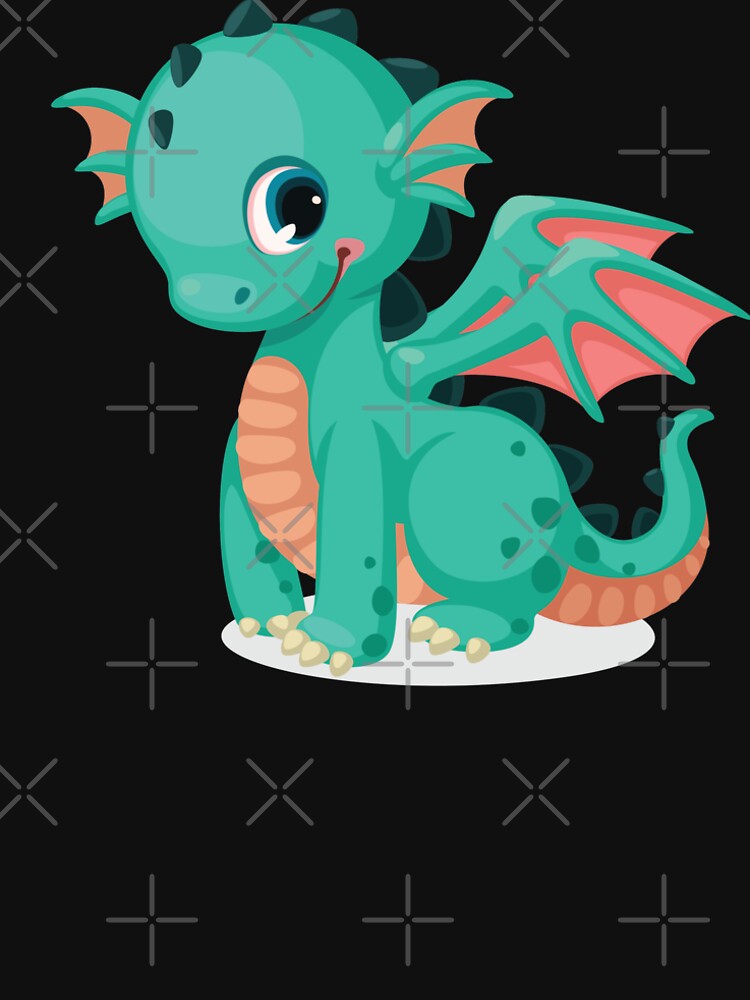 Cute Baby Dragon by Eskitus Fashion