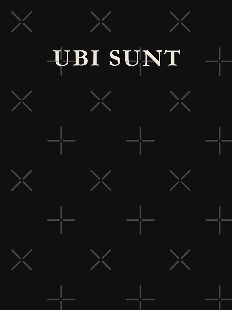 Ubi Sunt Latin Dark Academia Literary Text by semenol