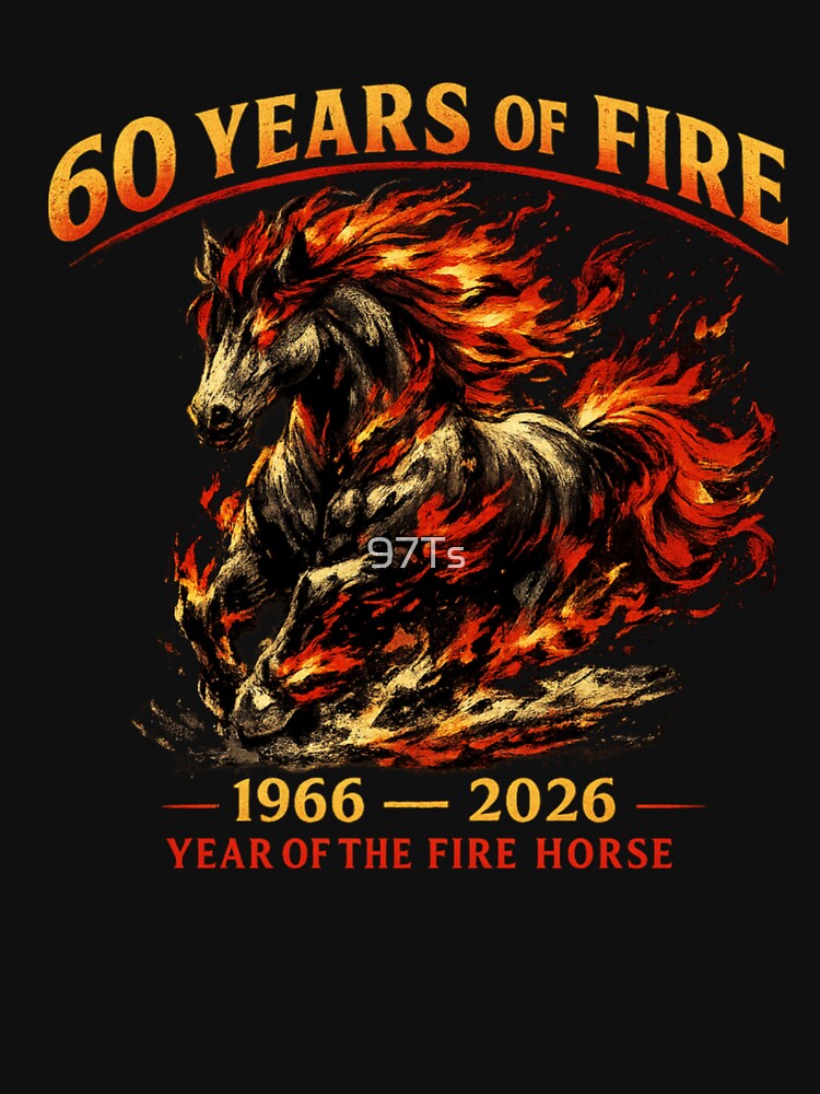 60 Years of Fire – 1966 Fire Horse Zodiac by 97Ts