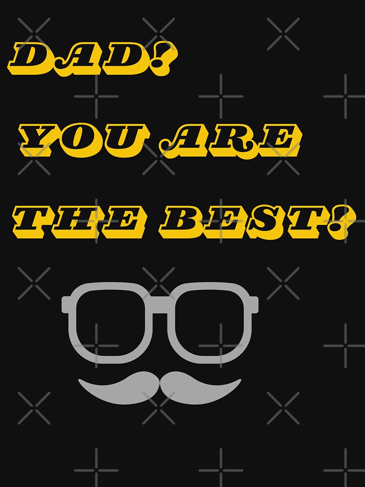 Dad You Are the Best Glasses and Mustache by Mali's Giggle Lab