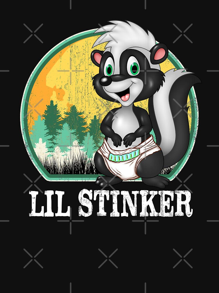 LITTLE STINKER - ABDL Diaper Fur Skunk by NaughtyBoyz