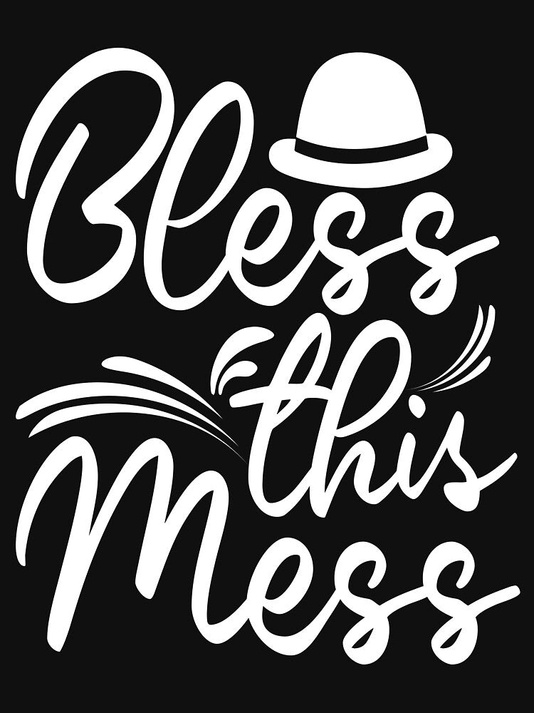 Bless this mess funny gift idea by Belhbib Art ⭐⭐⭐⭐⭐