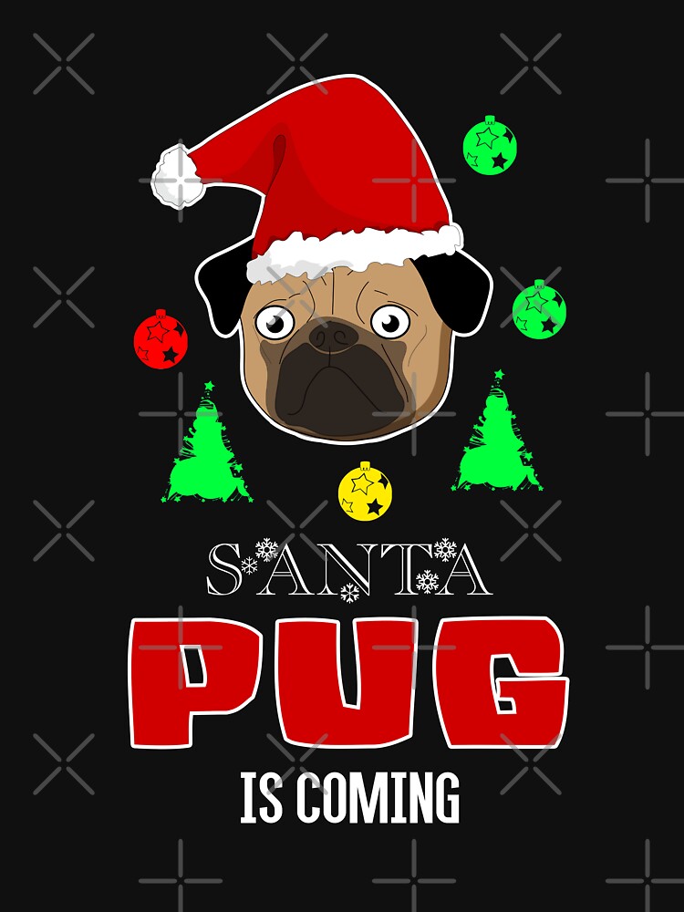 SANTA PUG by Mill8ion