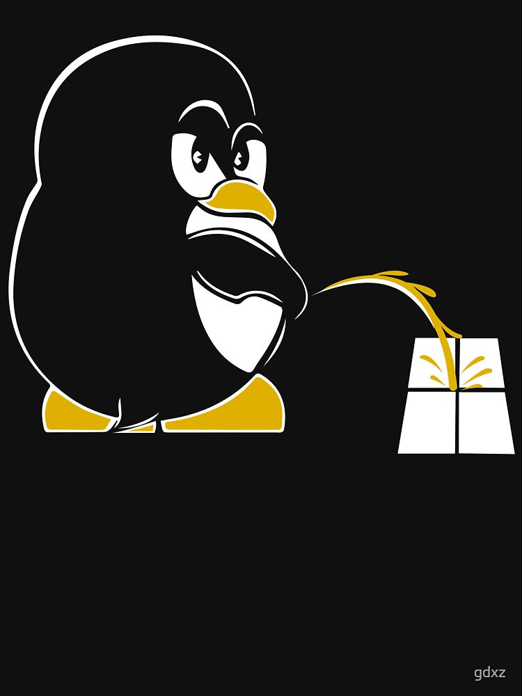 Funny Linux Tux Sysadmin Geek Nerd Sudo Root by gdxz
