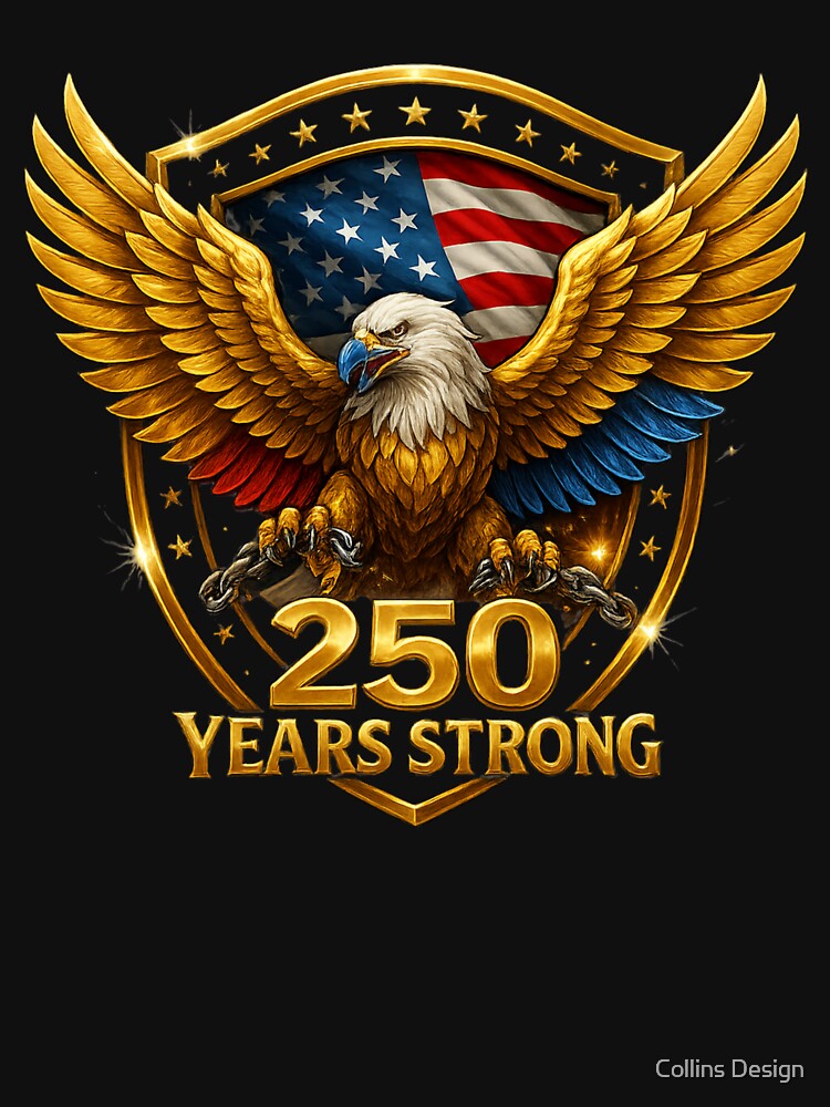250th Anniversary of the USA  - Freedom Eagle Emblem by Collins Design