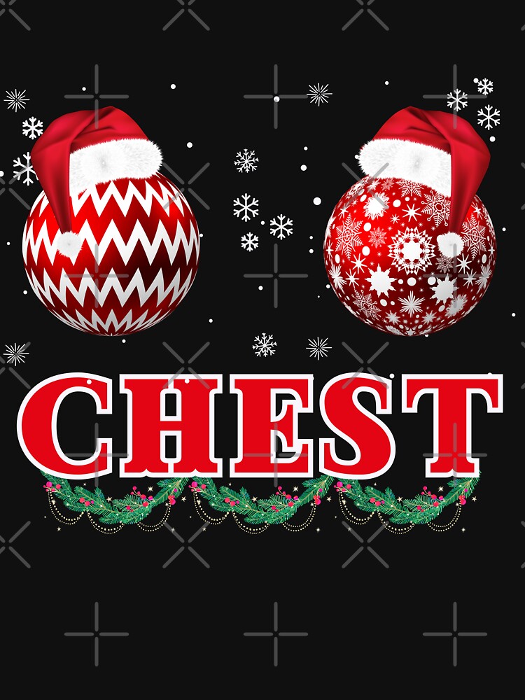 Chestnuts Funny Christmas Matching Couple by doodlelike