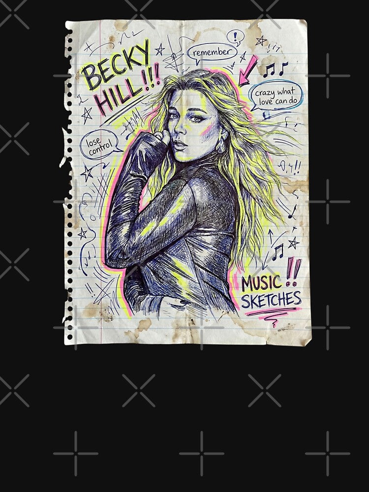 Becky hill music album cover art typography by ARTeez⭐️⭐️⭐️⭐️⭐️