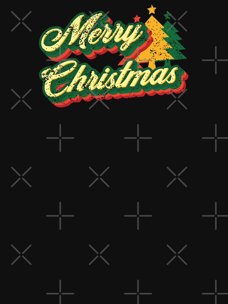 Merry Christmas - Vintage Retro Family Matching Christmas by Whimsical  Thinker