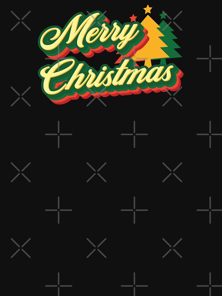 Merry Christmas - Retro Family Matching Christmas by Whimsical  Thinker