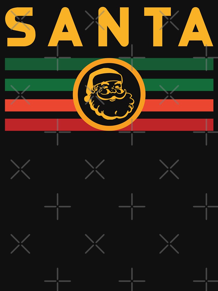 Retro Santa by Whimsical  Thinker