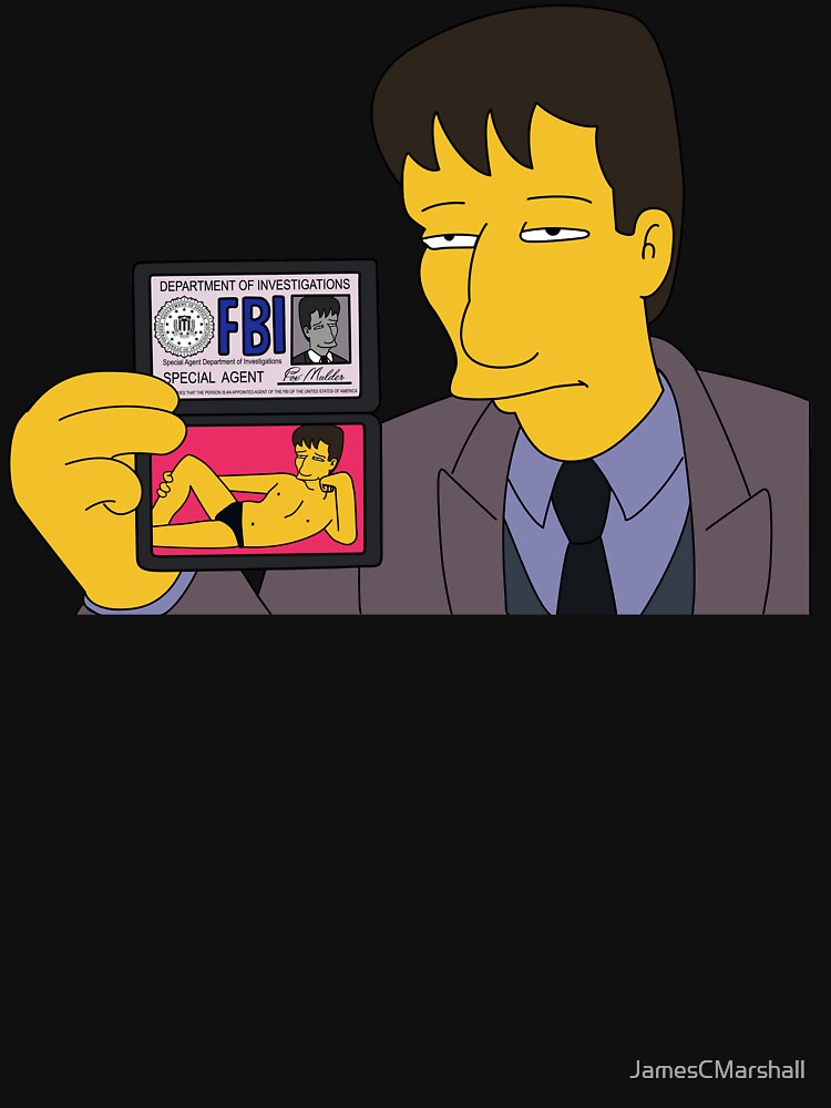 Agent Mulder FBI by JamesCMarshall