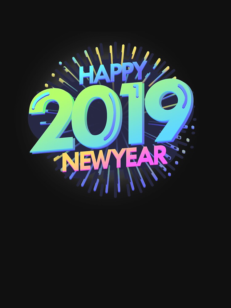 Happy New Year 2019 by tshirtfever