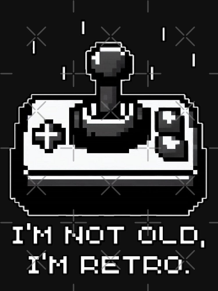 Retro Video Game Controller Pixel Art by OB Print