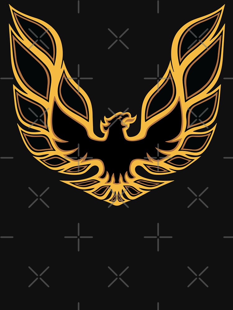 Pontiac Trans Am Firebird – Smokey and the Bandit Golden Muscle Car Emblem by TheTorrent