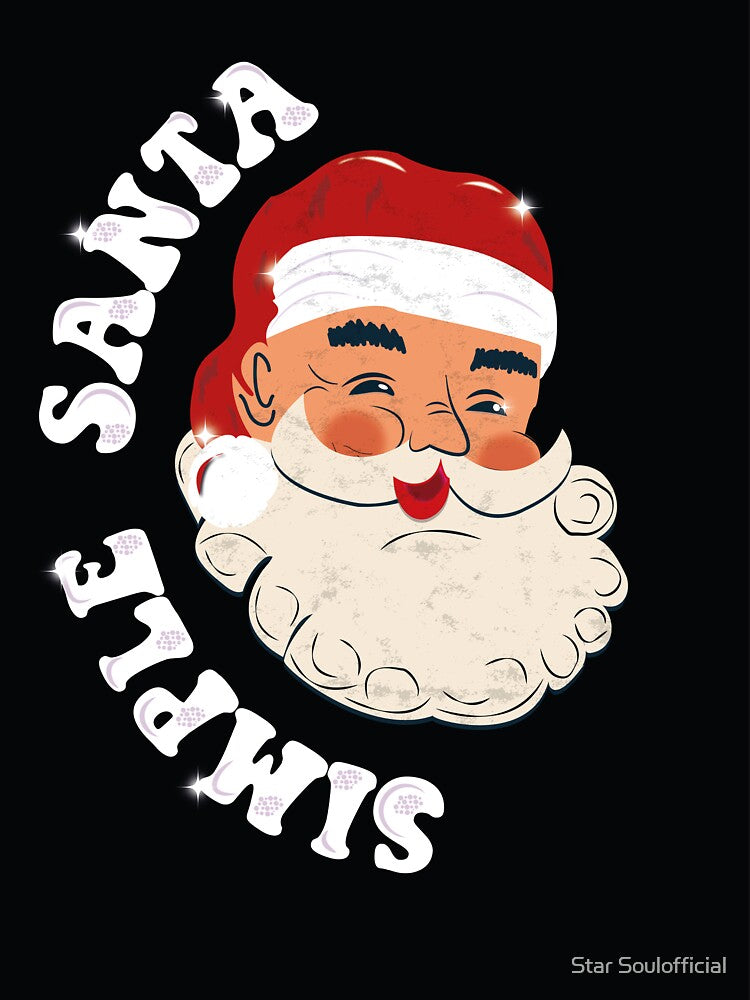 vintage pink santa claus by Star Soulofficial