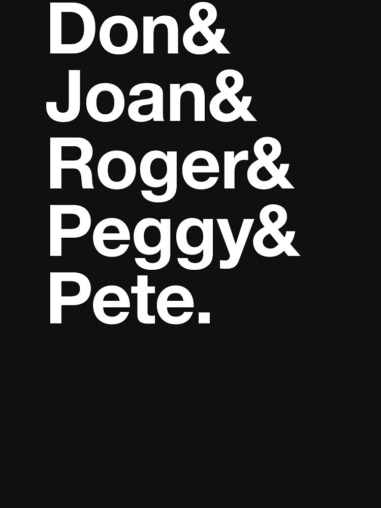 Don & Joan & Roger & Peggy & Pete. by boogah