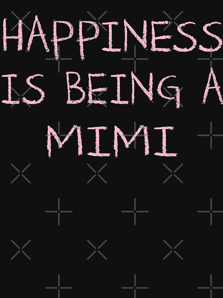 Happiness Is Being A Mimi Grandma Baby Shower Heart Gender Reveal Party Mens Womens T Shirt You Baby Shower Gender Reveal Party Mens Womens T Shirt Funny Cute Gift by arcadetoystore