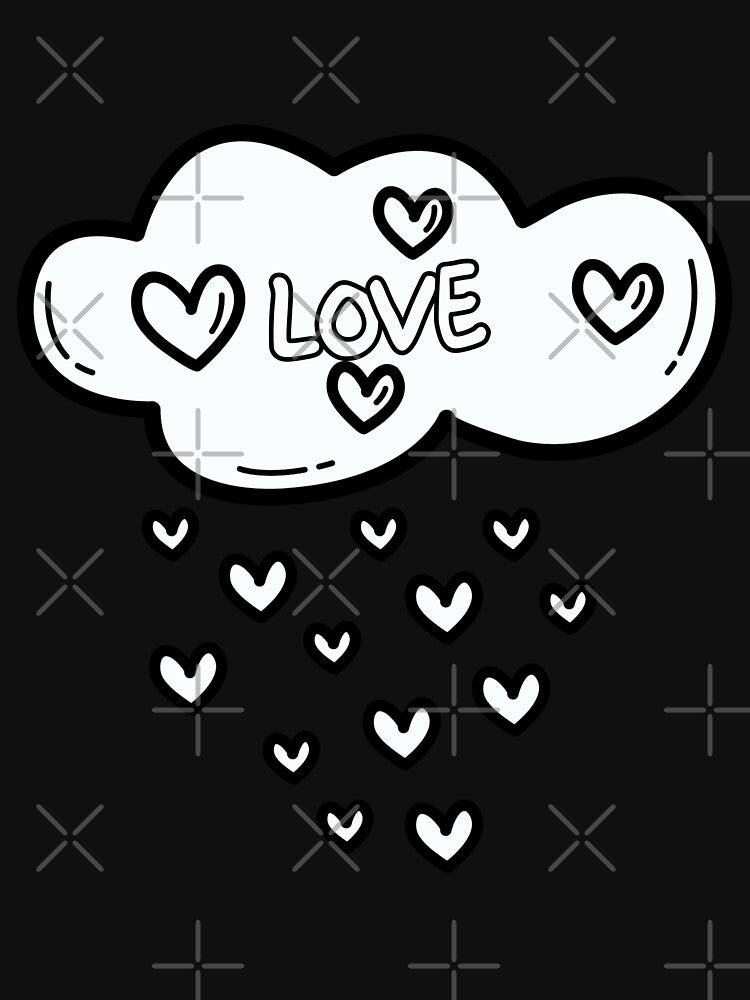 Black in white love by sheelashop