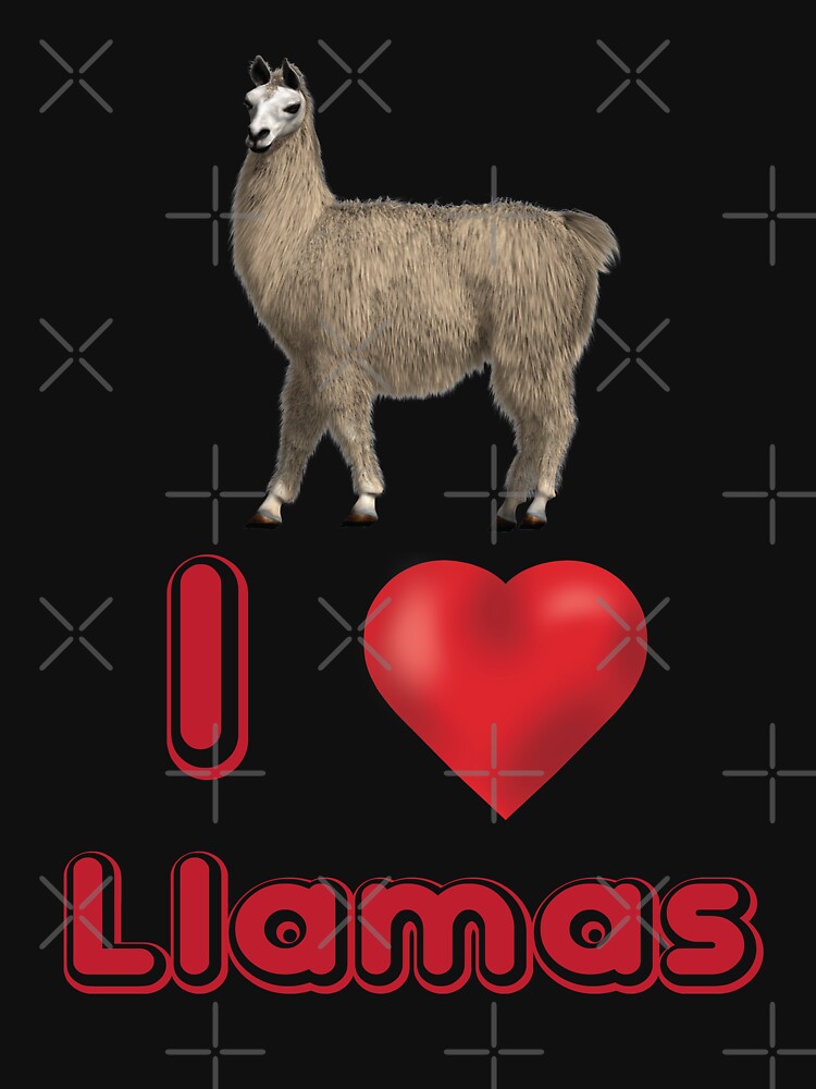 I Love Llamas by Mill8ion