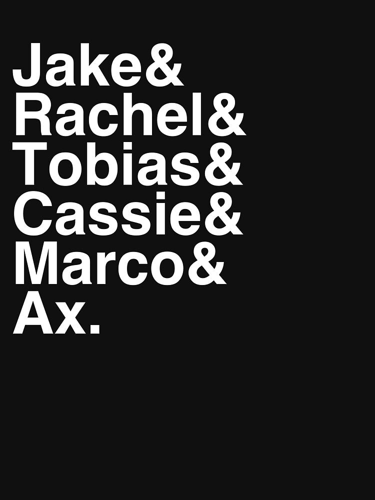 Animorphs Lineup List T-Shirt by strangershirts