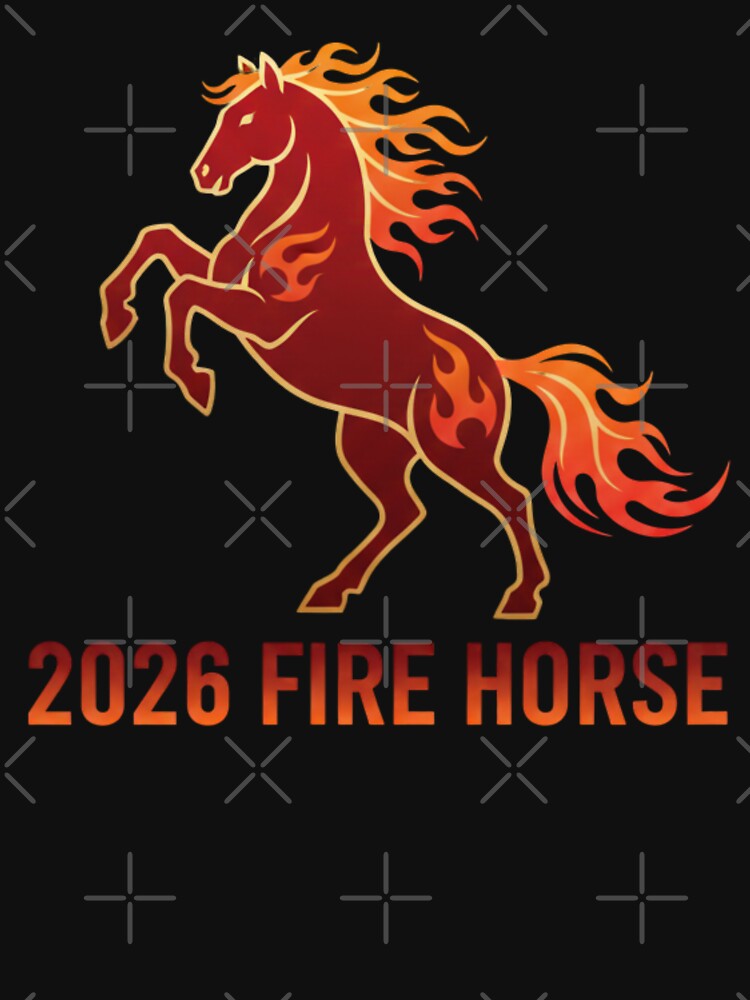2026 Year of the Fire Horse - Lunar New Year by BlissHalo