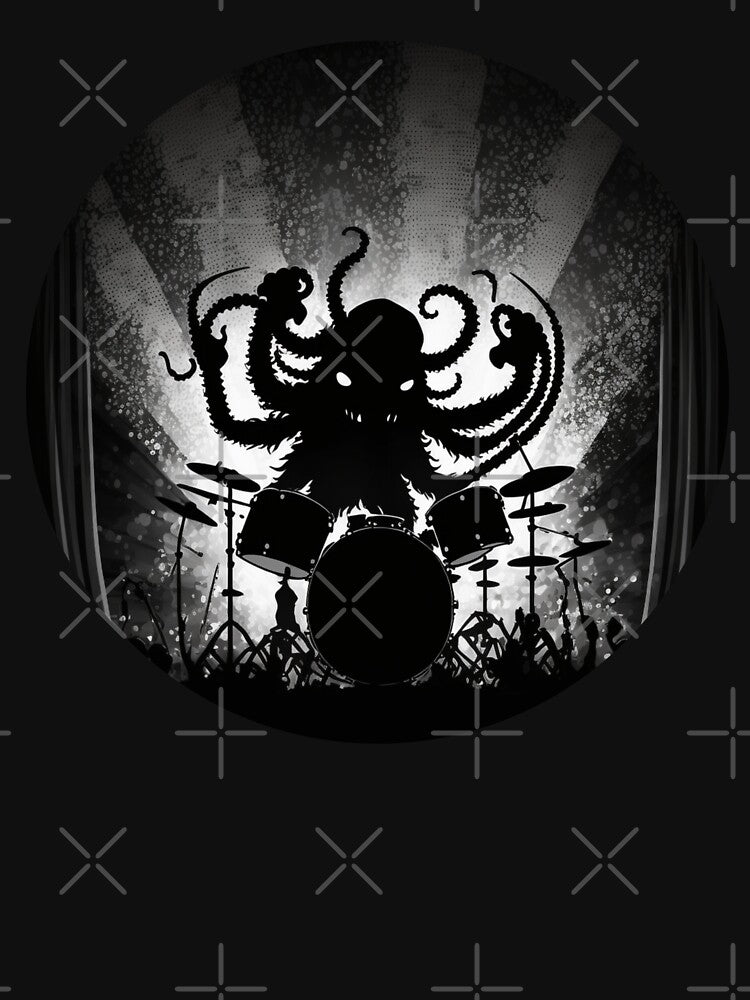 Octopus Playing Drums Gift, Drummer, Octopus Gift, Drumming, Drum, Music Gifts, Rocktopus, Octopus Drummer by AnimalArtPhotos