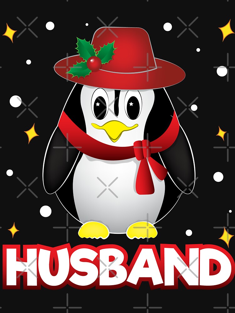 Husband Christmas Gift Idea for Husband Xmas Cute Penguin by ZNOVANNA