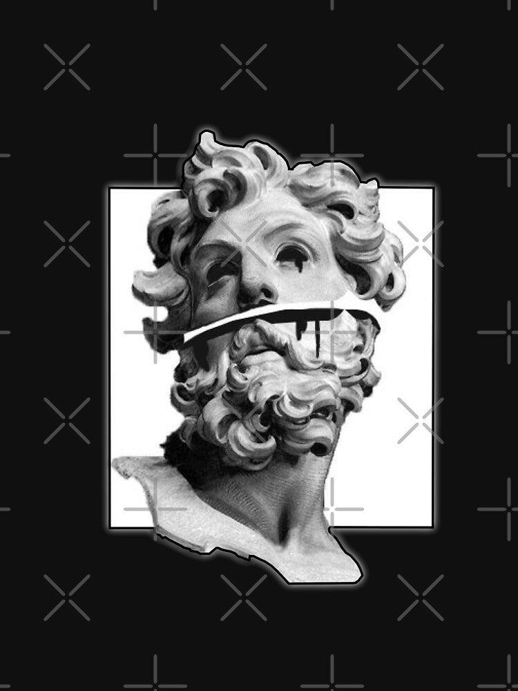 Aesthetic SAD Greek Statue by PourElla