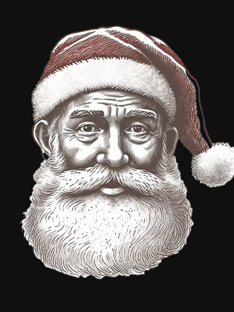 04 Retro Vintage Santa Claus by printiesart
