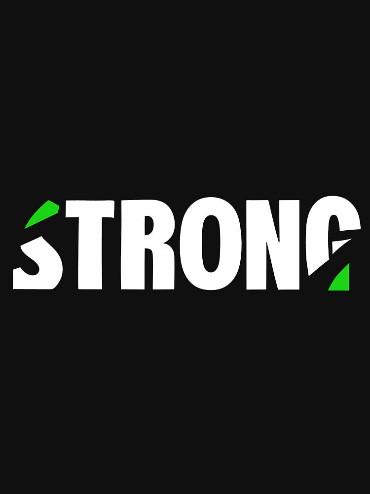 STRONG - Strength and Motivation Themed Modern Design - High-Quality Gifts for T-Shirts, Mugs, Bags, and More by mantra2023