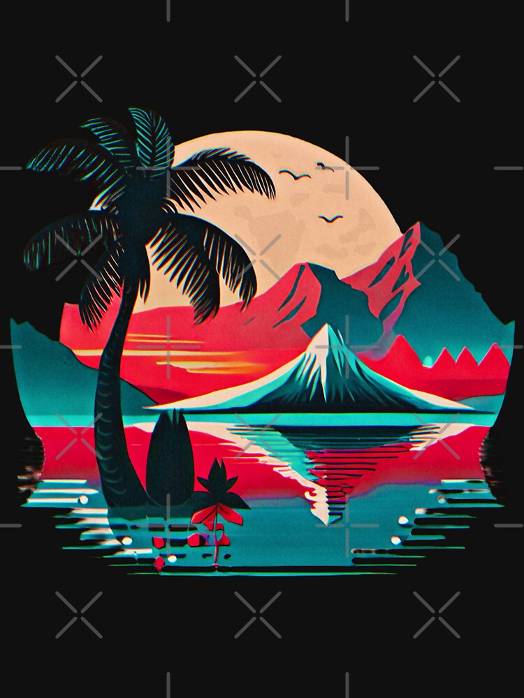 Retrowave dusk by Night0wls