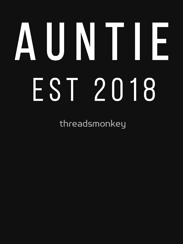 Auntie  Gift for Aunts Auntie by threadsmonkey