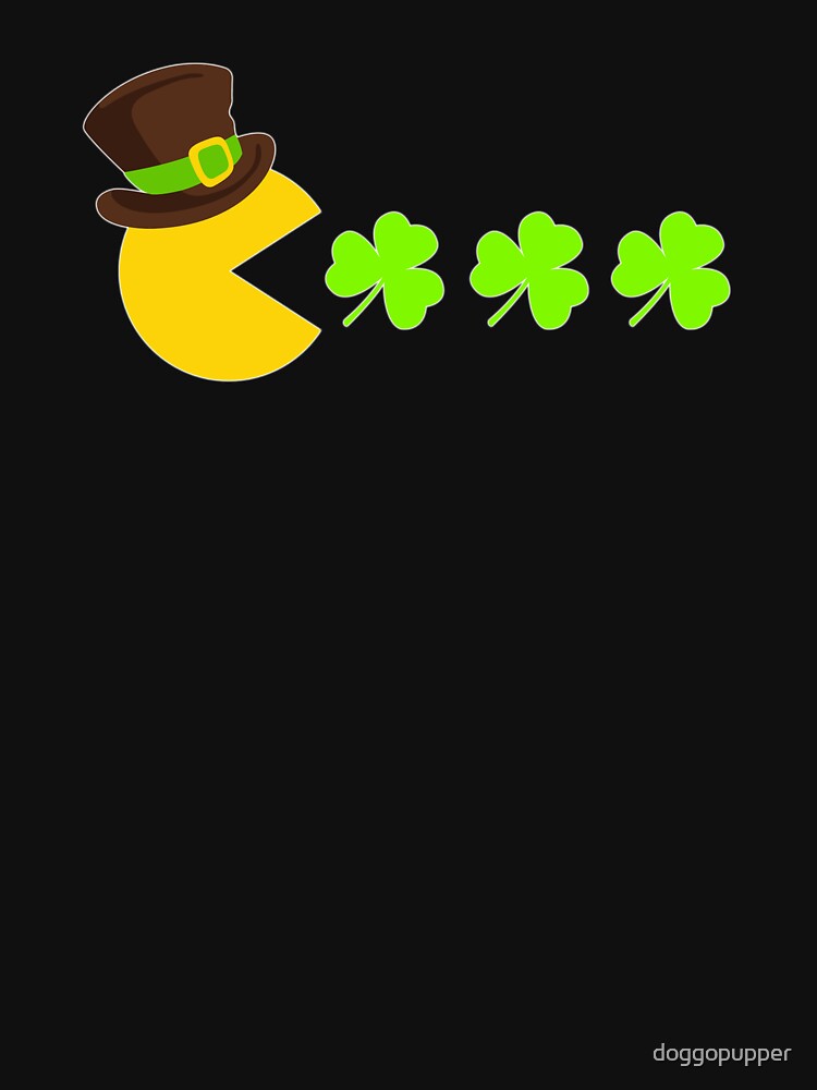 Video Gamer St Patricks Day Apparel Lucky Gaming Saint Patricks Day by doggopupper