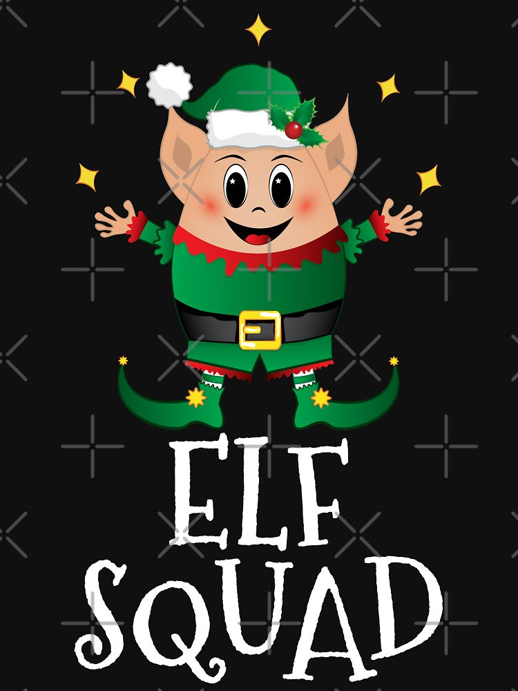 Christmas Elf Squad Matching Family Funny Xmas Elf Pajama by ZNOVANNA